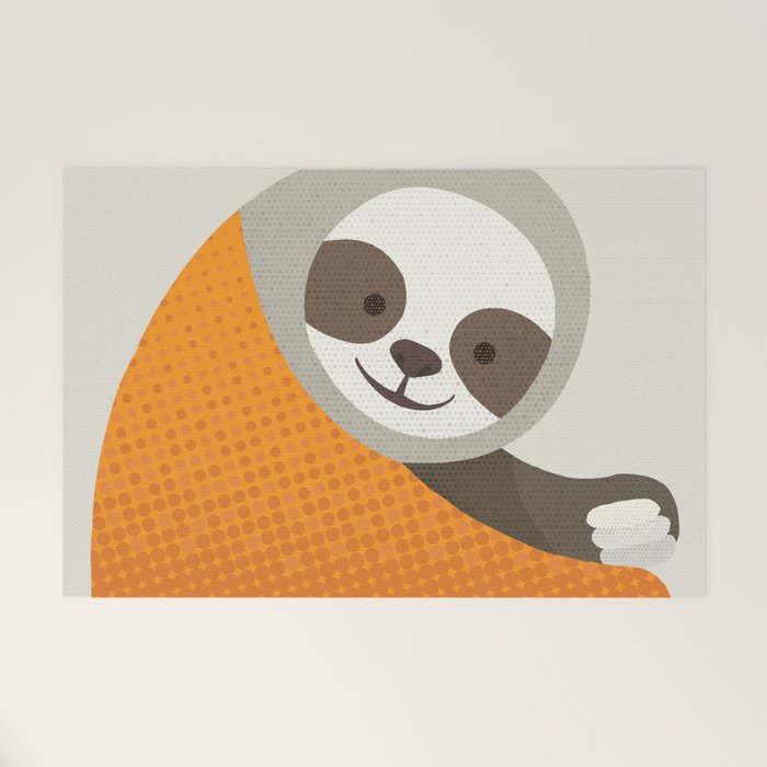 Whimsy Sloth Welcome Mat Gallery Image 1
