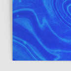 Royal Blue Swirl Marble Poster Gallery Image 3