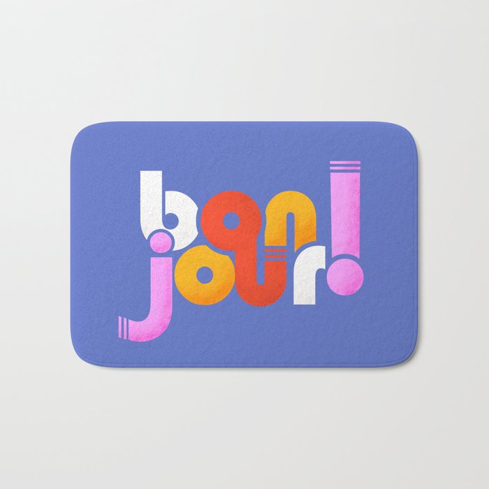 bonjour! french design Bath Mat Gallery Image 1
