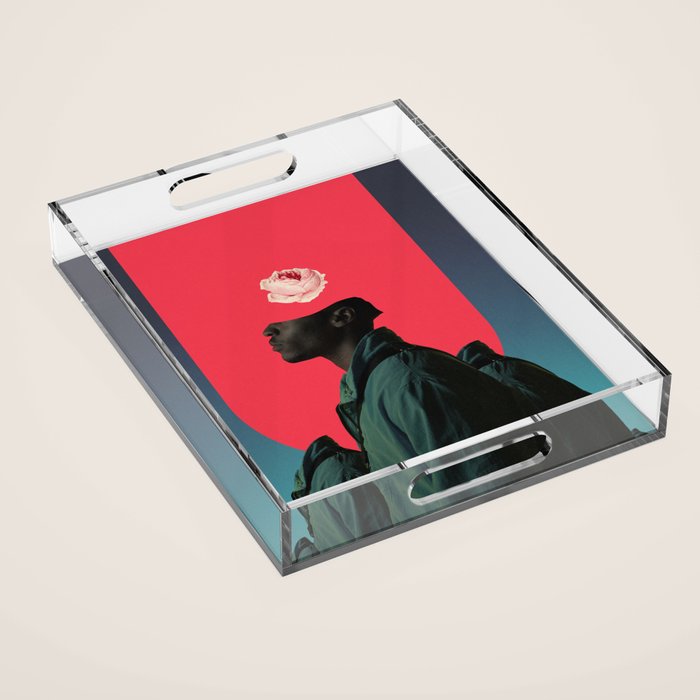 Every Man is a Mountain Acrylic Tray Gallery Image 1
