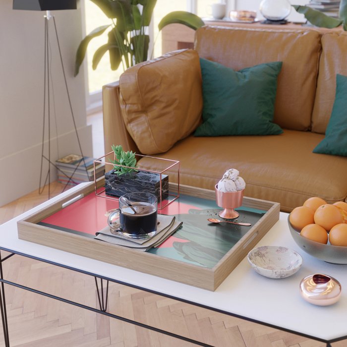 Every Man is a Mountain Serving Tray Gallery Image 2