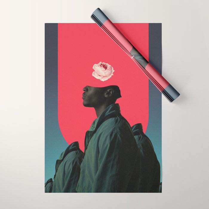 Every Man is a Mountain Wrapping Paper Gallery Image 1