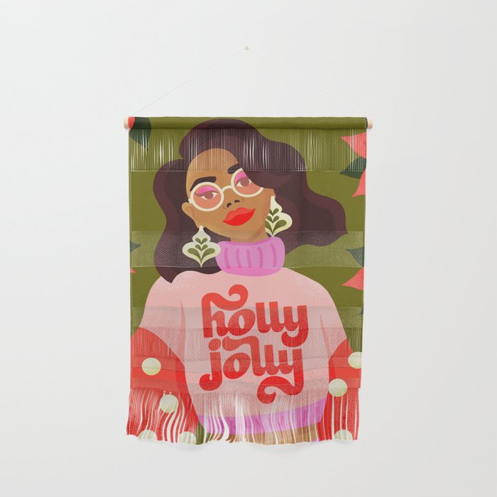 Holly Jolly Holiday Sweater Wall Hanging Gallery Image 1