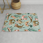 Otter Collection - Mint Palette Rug Gallery Image 1