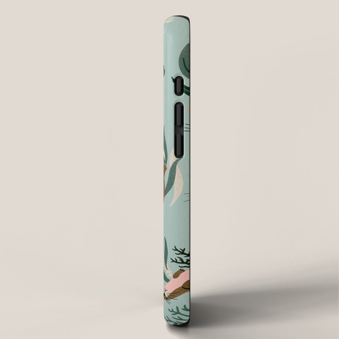 Otter Collection - Mint Palette iPhone Case Gallery Image 2