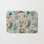 Otter Collection - Mint Palette Bath Mat Gallery Image 1