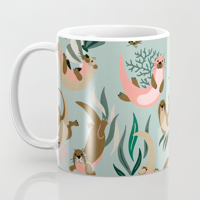 Otter Collection - Mint Palette Coffee Mug Gallery Image 3