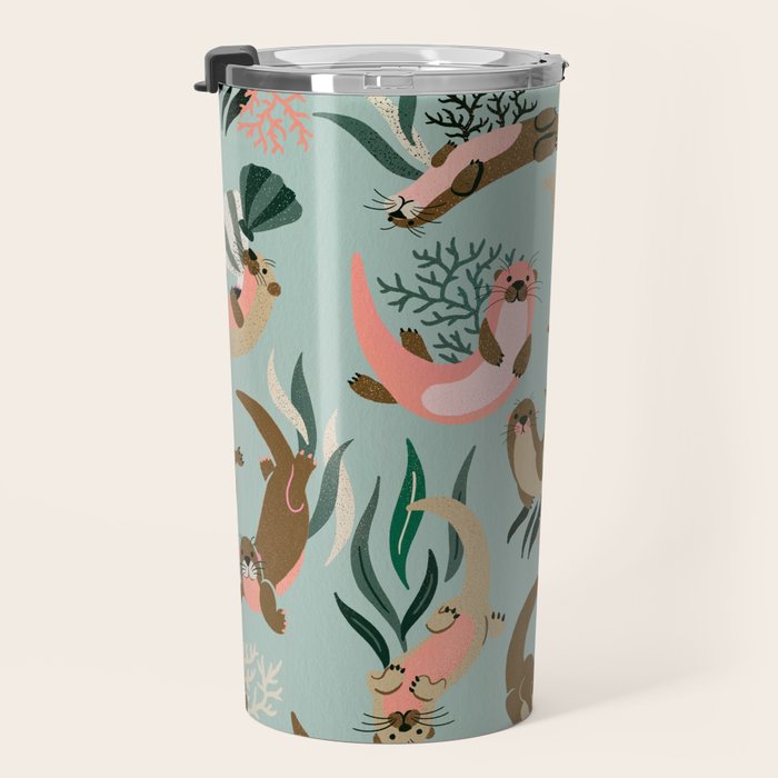 Otter Collection - Mint Palette Travel Mug Gallery Image 3