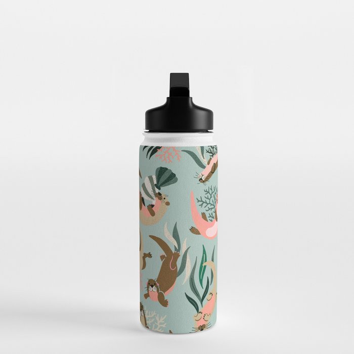 Otter Collection - Mint Palette Water Bottle Gallery Image 3