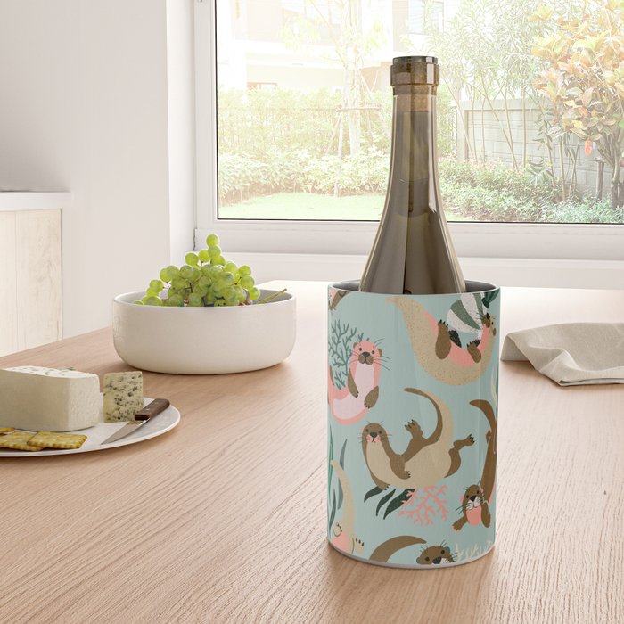 Otter Collection - Mint Palette Wine Chiller Gallery Image 4