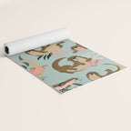 Otter Collection - Mint Palette Yoga Mat Gallery Image 2