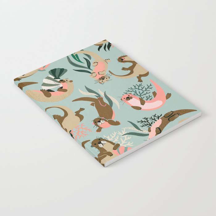 Otter Collection - Mint Palette Notebook Gallery Image 1