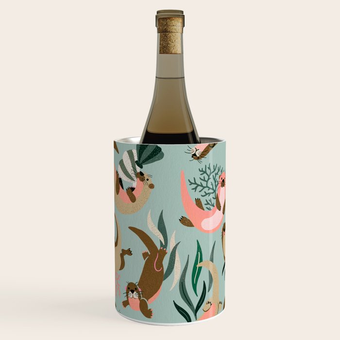 Otter Collection - Mint Palette Wine Chiller Gallery Image 2