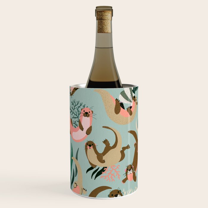 Otter Collection - Mint Palette Wine Chiller Gallery Image 1