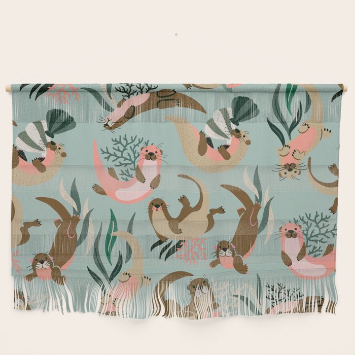 Otter Collection - Mint Palette Wall Hanging Gallery Image 1