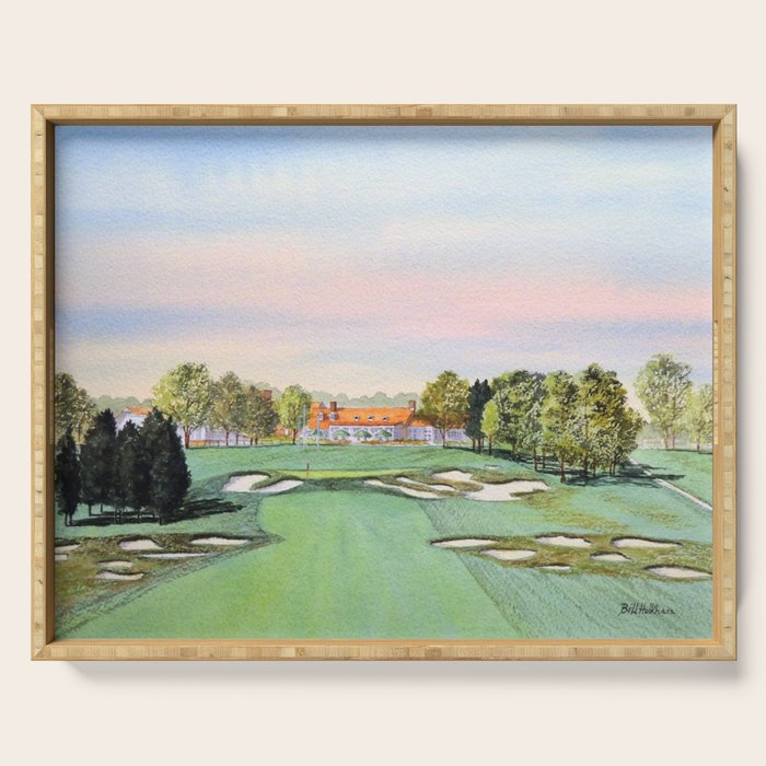 Bethpage State Park Golf Course Serving Tray Gallery Image 1