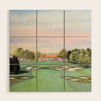 Bethpage State Park Golf Course Wood Wall Art Gallery Image 1