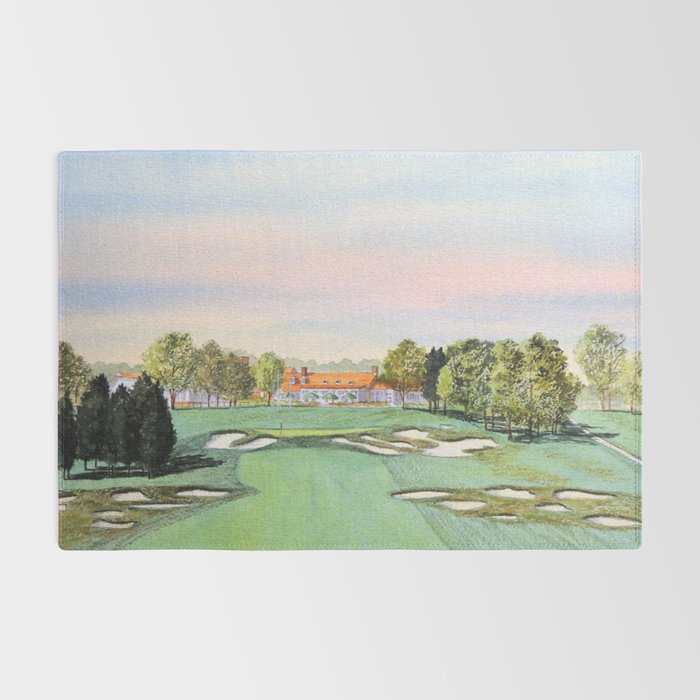 Bethpage State Park Golf Course Rug Gallery Image 2