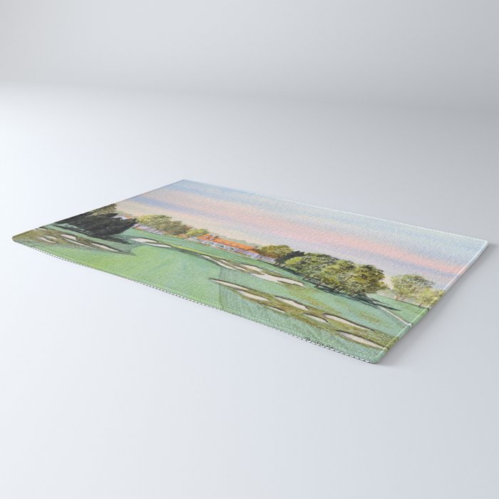 Bethpage State Park Golf Course Rug Gallery Image 3
