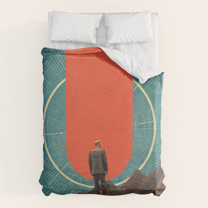 The only Compass is Observance Duvet Cover Gallery Image 1