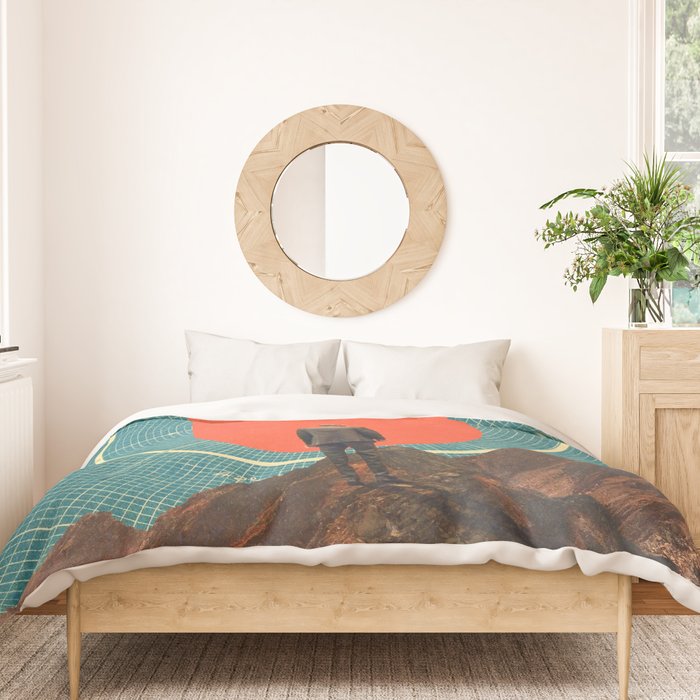 The only Compass is Observance Duvet Cover Gallery Image 3