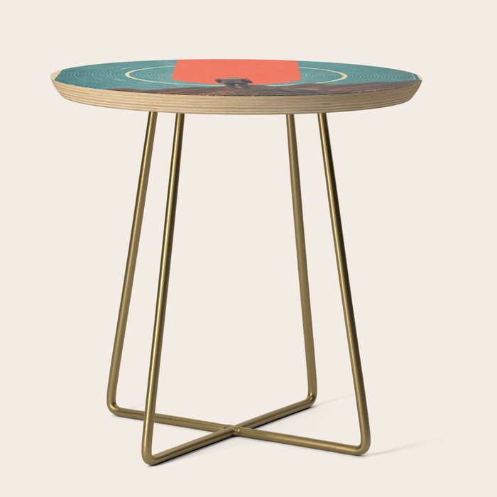 The only Compass is Observance Side Table Gallery Image 1