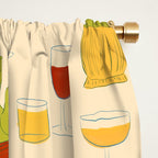 Italian Vino Window Curtain Gallery Image 2