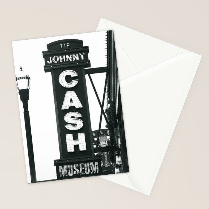 Nashville Cash x Nashville Tennessee Country Music Photography Stationery Card Gallery Image 2