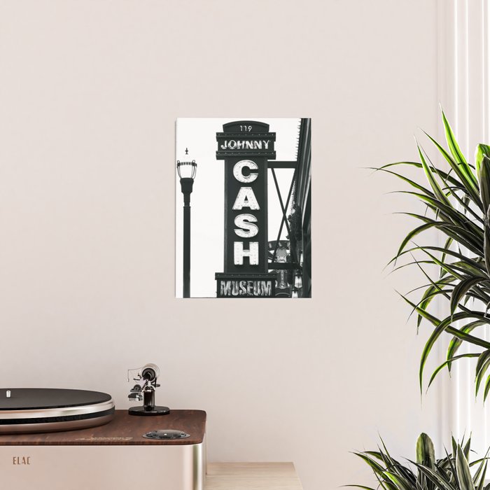 Nashville Cash x Nashville Tennessee Country Music Photography Poster Gallery Image 2
