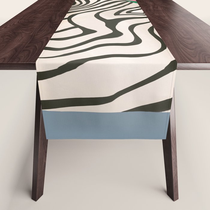 The Zebra Ate the Sun Table Runner Gallery Image 1