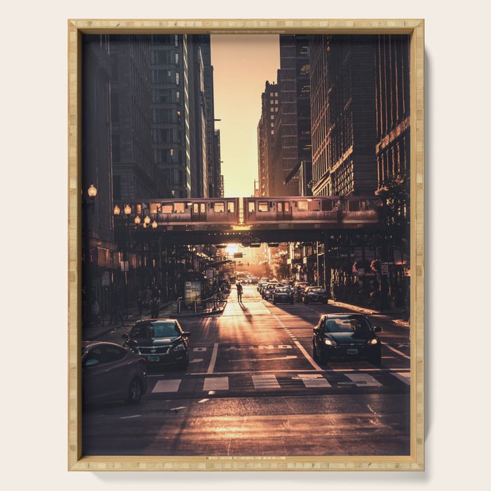 Chicago City Serving Tray Gallery Image 1