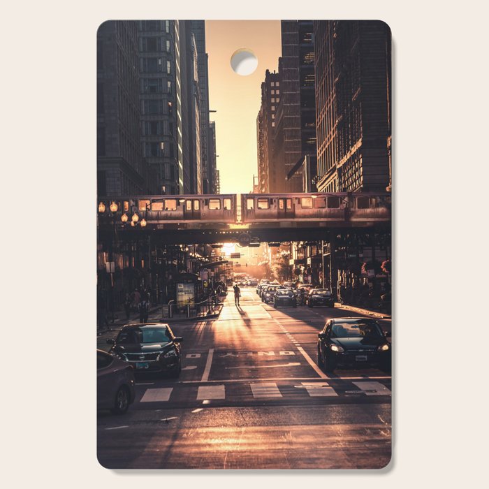 Chicago City Cutting Board Gallery Image 1