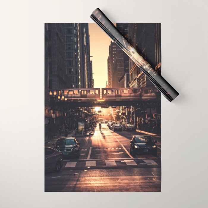 Chicago City Wrapping Paper Gallery Image 1