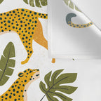 Leopard pattern Wall Tapestry Gallery Image 3