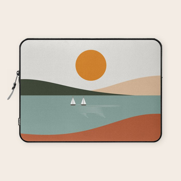 Cat Landscape 81 Laptop Sleeve Gallery Image 1