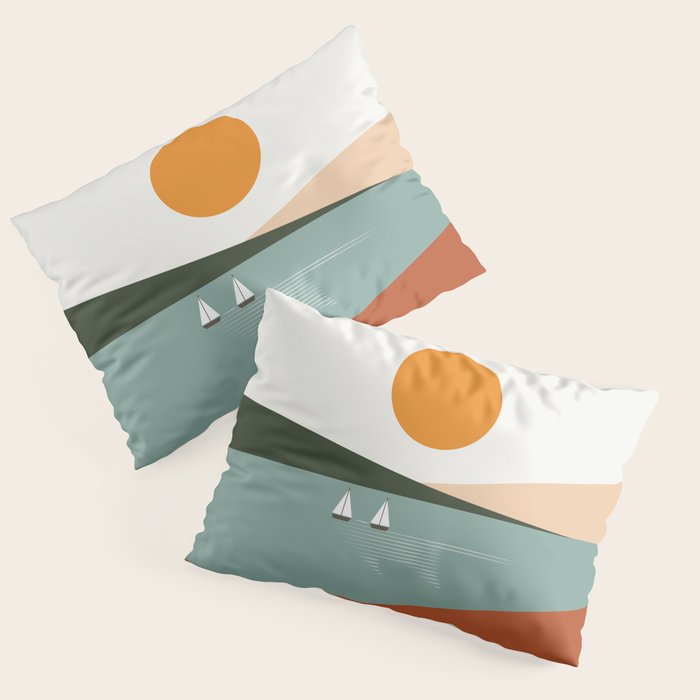 Cat Landscape 81 Pillow Sham Gallery Image 3