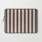 STRIPES 001 P - Basaltic Laptop Sleeve Gallery Image 1