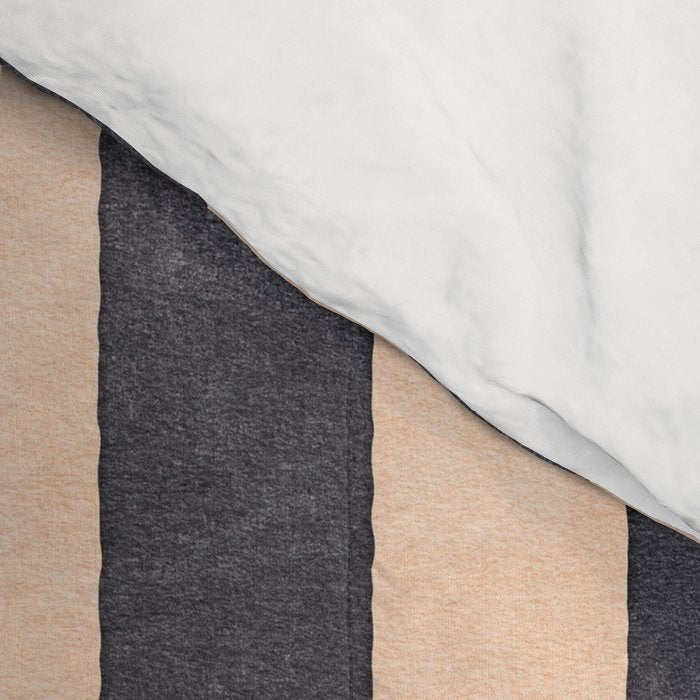 STRIPES 001 P - Basaltic Comforter Gallery Image 4