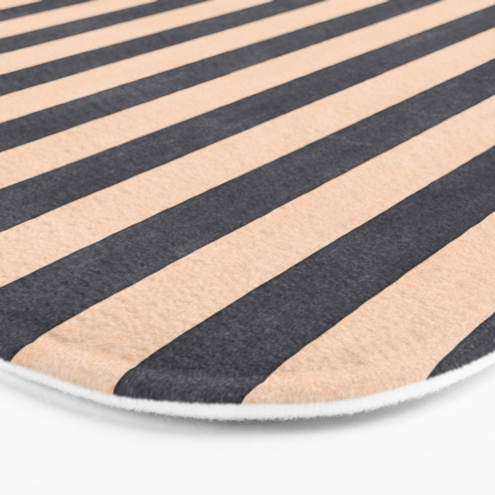 STRIPES 001 P - Basaltic Bath Mat Gallery Image 3