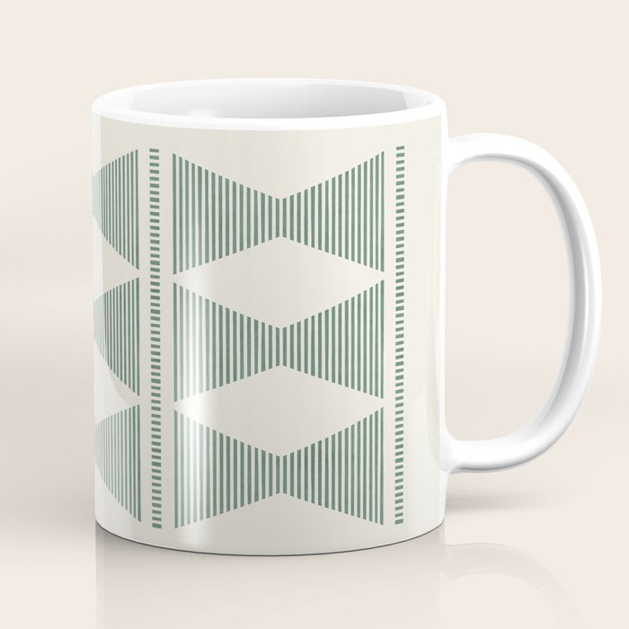 Southwestern Boho - Sage Green Coffee Mug Gallery Image 1