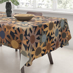 Hand Drawn Florals #5 Tablecloth Gallery Image 3