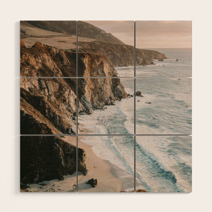 Big Sur Wood Wall Art Gallery Image 1