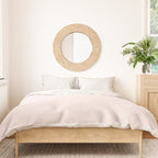 Elegant vintage blush pink french floral lace Duvet Cover Gallery Image 3