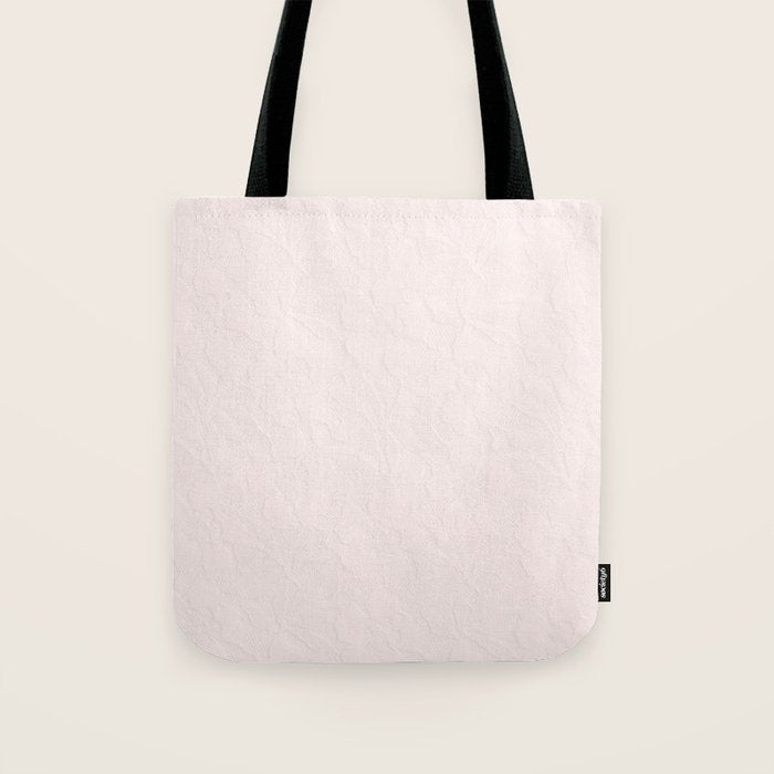 Elegant vintage blush pink french floral lace Tote Bag Gallery Image 1