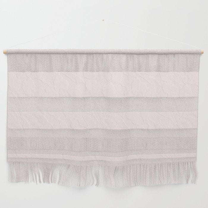 Elegant vintage blush pink french floral lace Wall Hanging Gallery Image 1