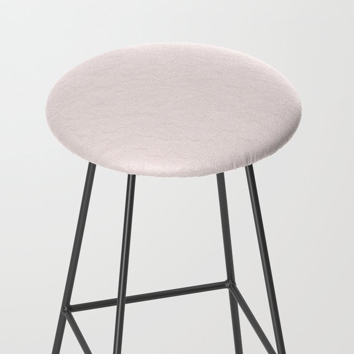Elegant vintage blush pink french floral lace Stool Gallery Image 2
