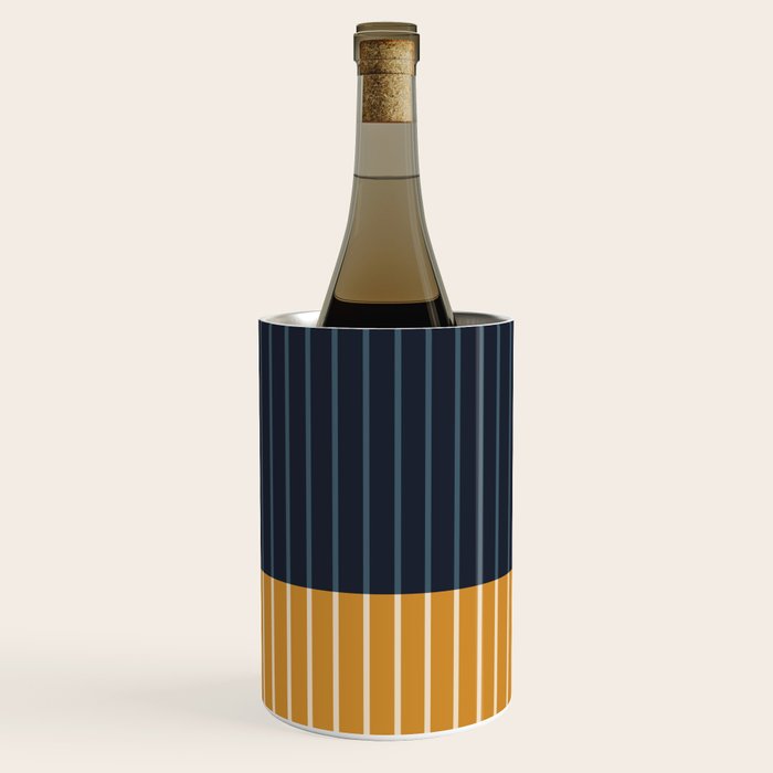 Color Block Line Abstract XIII Wine Chiller Gallery Image 3