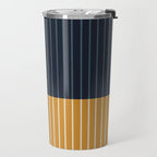 Color Block Line Abstract XIII Travel Mug Gallery Image 2