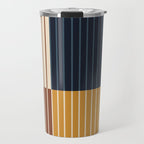 Color Block Line Abstract XIII Travel Mug Gallery Image 1