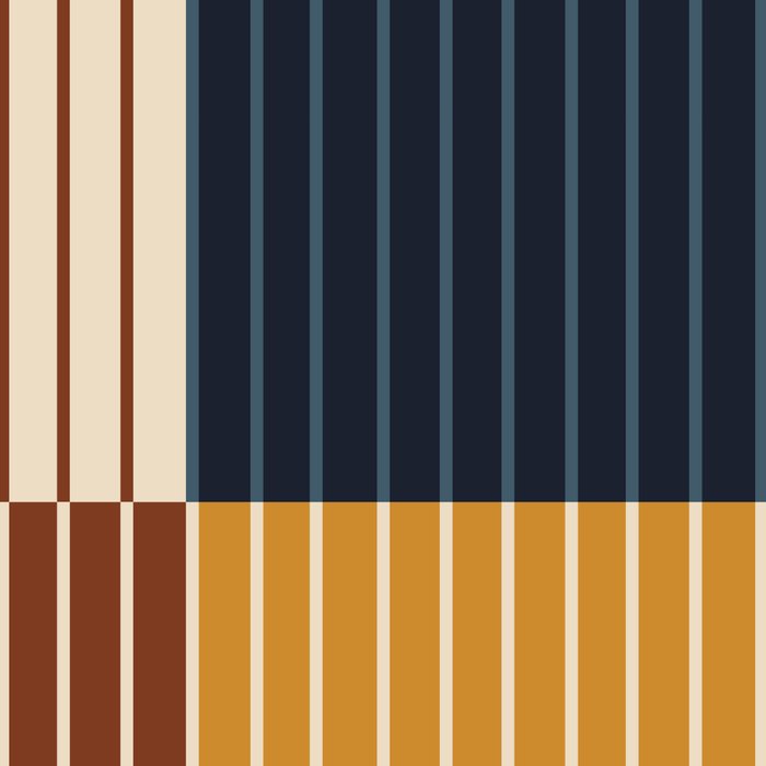 Color Block Line Abstract XIII Coffee Mug Gallery Image 2